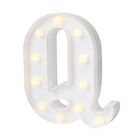 Letra Decorativa Led Blanca Bluelander