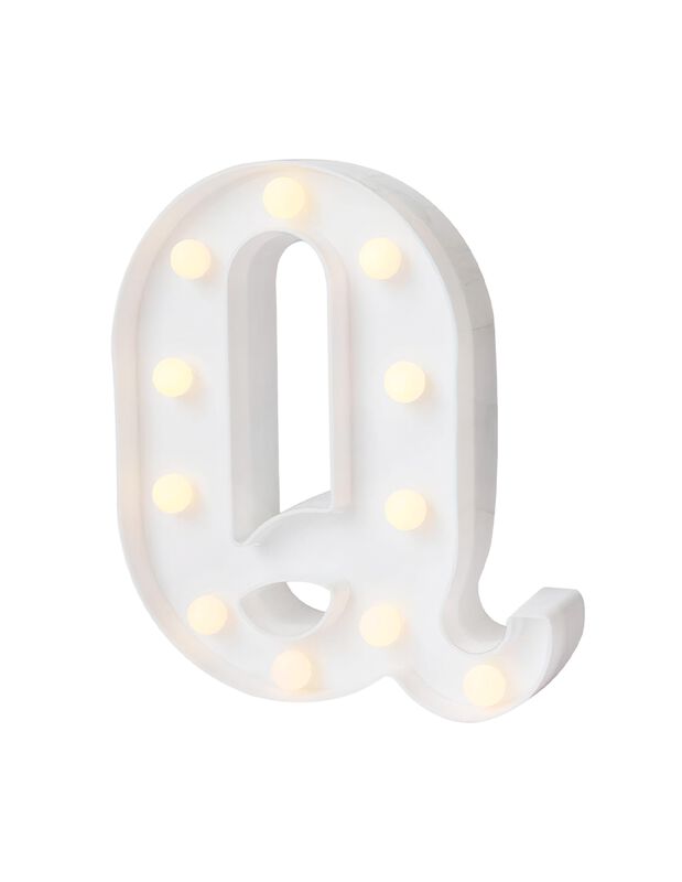 Letra Decorativa Led Blanca Bluelander image number null