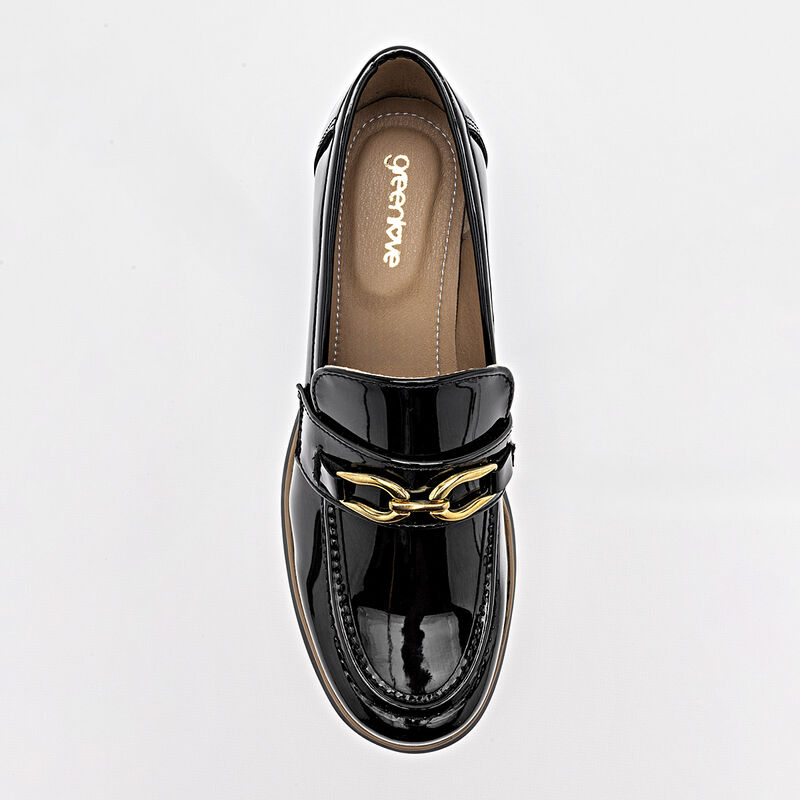 Green Love Zapatos para mujer negro charol image number null