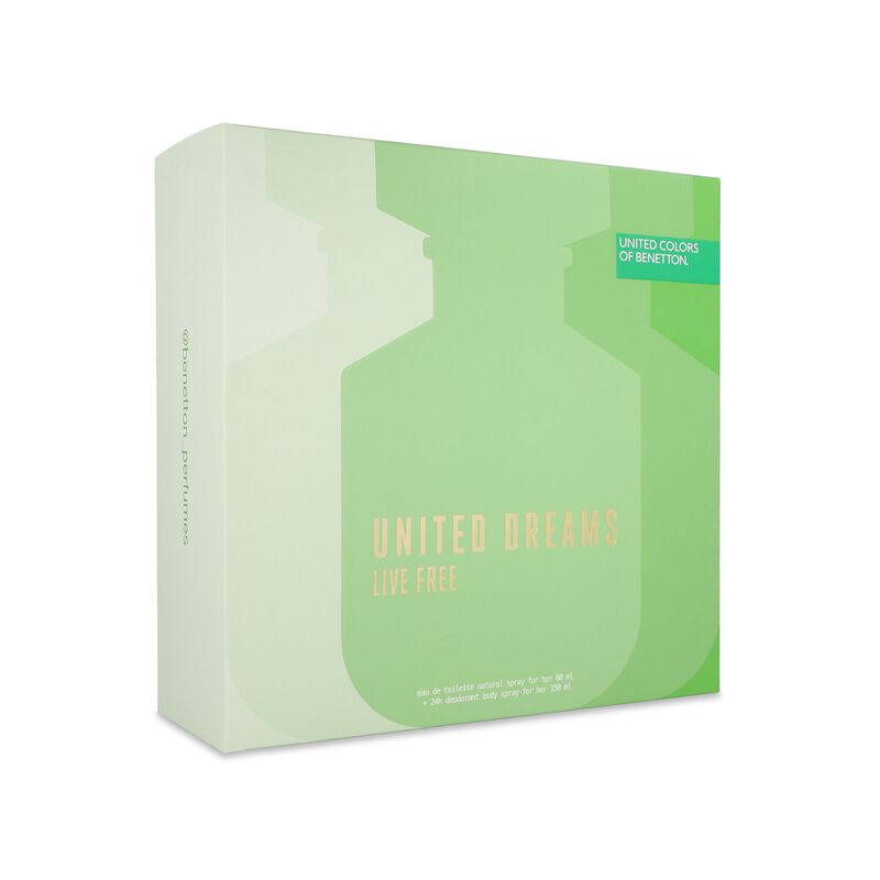 Set Benetton United Dreams Live Free 2Pzs 80Ml ... image number null