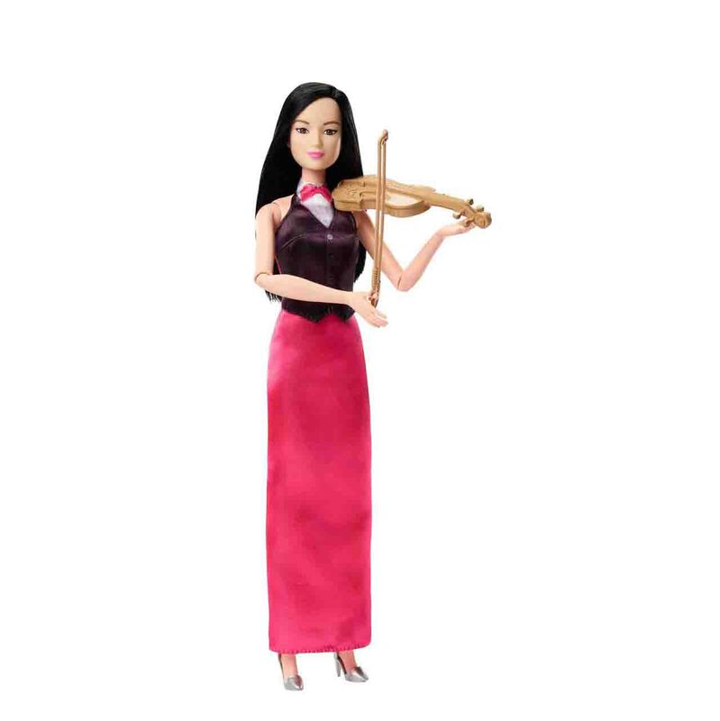 Mu&ntilde;eca De Moda Barbie Careers, Violinista Y M&uacute;s... image number null