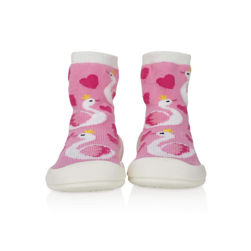 Calcetines Con Suela De Goma Nuby Snekz Cisne image number null