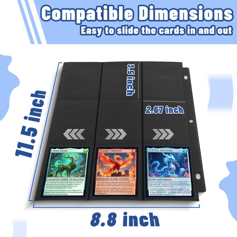 Kitoyz - Carpeta Con Fundas Para Cartas, 900 Bo... image number null
