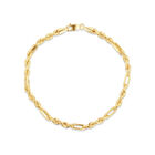Pulsera Oro Amarillo 14k F&iacute;garo Torsal 20 cm 3.4 mm | Bizzarro