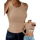 Camiseta sin mangas Gkbk de cuello alto, talla M