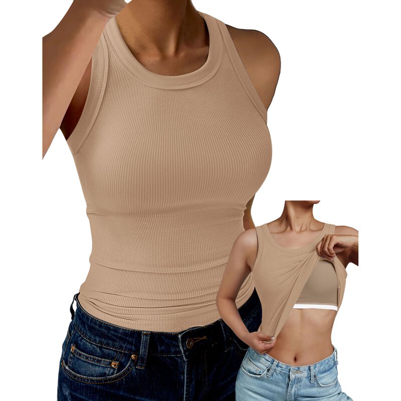 Camiseta sin mangas Gkbk de cuello alto, talla ... image number null