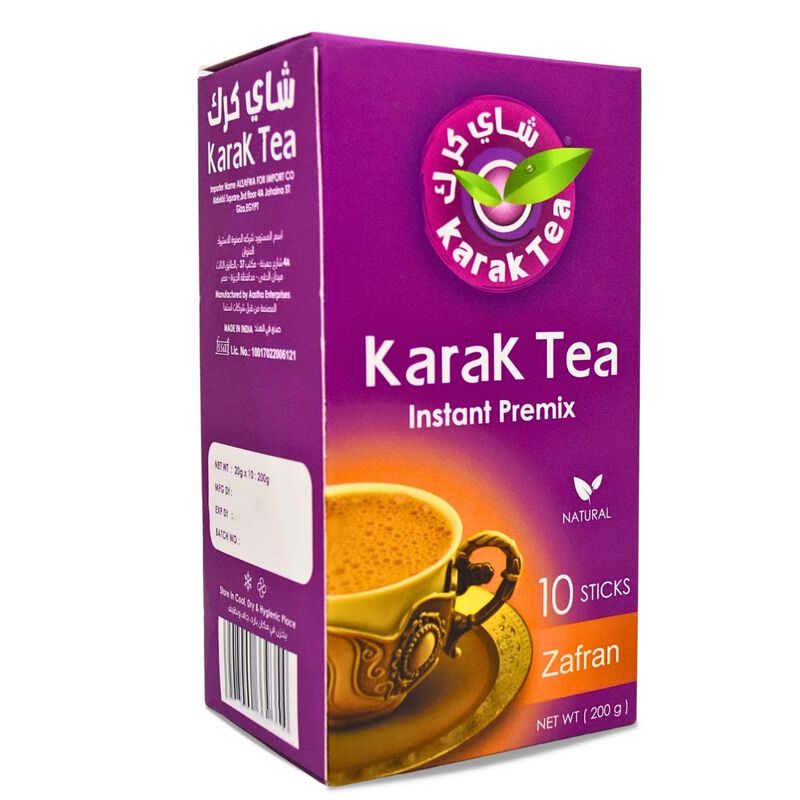 T&eacute; Bonballoon Karak Azafr&aacute;n 200 g 10 Sobres image number null