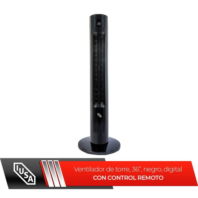 Ventilador De Torre 36", Digital, Con Control R... image number null