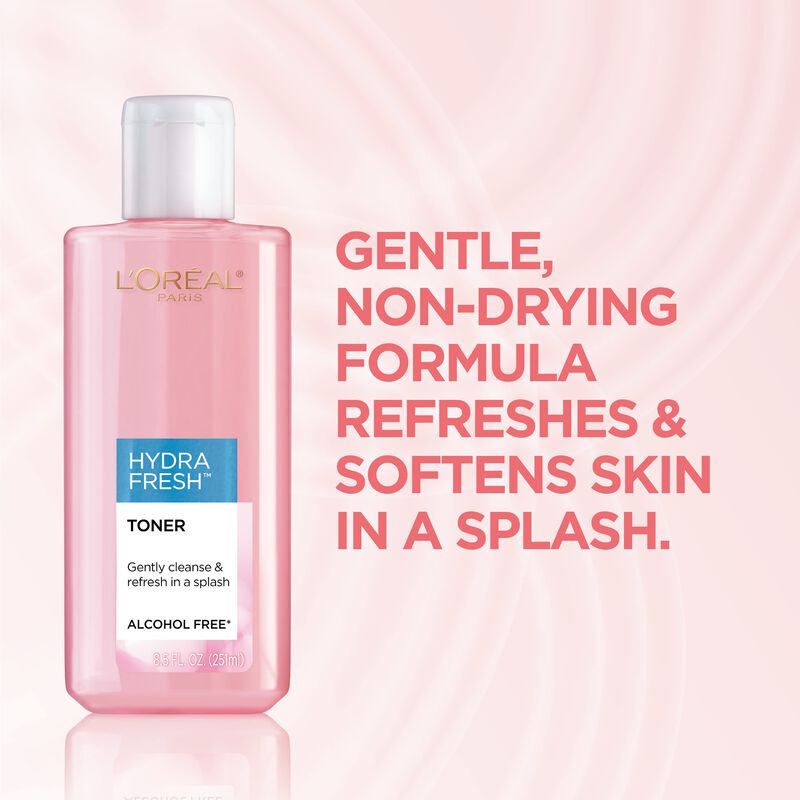 T&oacute;nico L'oreal Paris Skincare Hydrafresh Sin Al... image number null