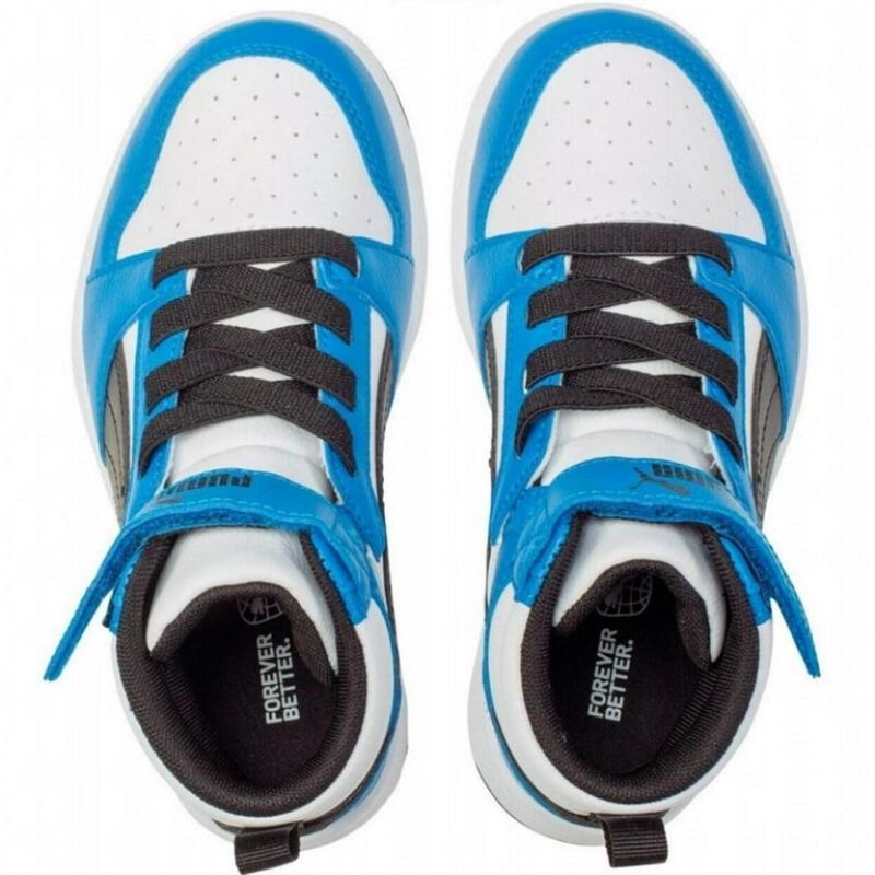 Tenis Puma Rebound V6 Mid Ps Para Ni&ntilde;os 16.5 A ... image number null