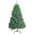 &Aacute;rbol pino de Navidad Verde puntas blancas 180 cm vara de estrella