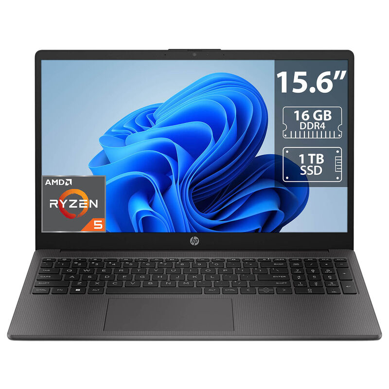 Laptop HP 255 G10 15.6" AMD Ryzen 5 7530U 1TB 1... image number null