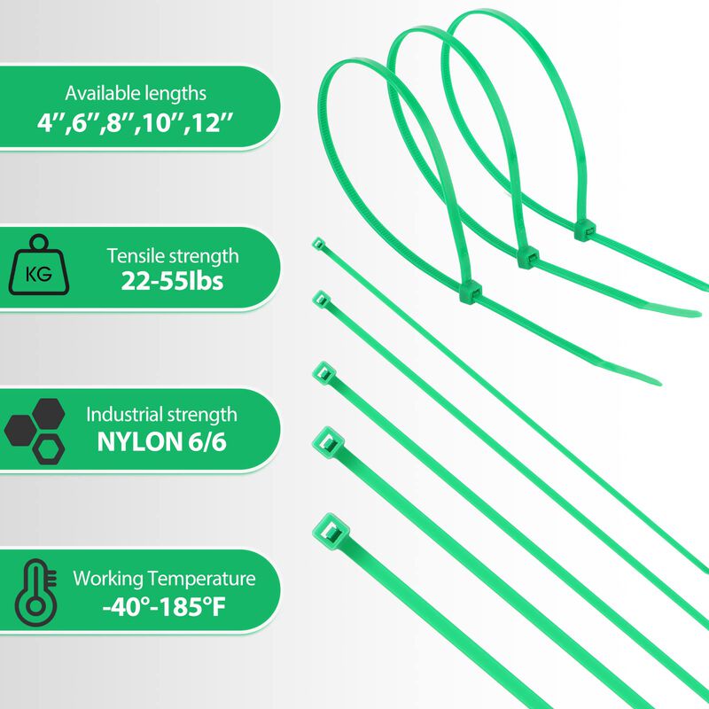Cintas Shappy Heavy Heavy Duty De Nailon Verde,... image number null