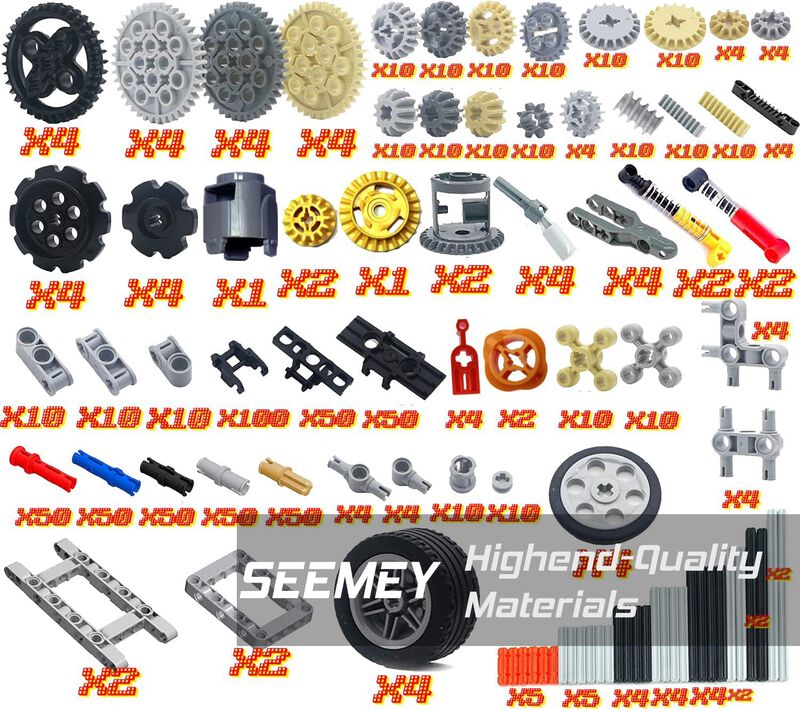 Juego De Bloques De Construcci&oacute;n Seemey De 844 ... image number null