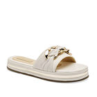 Ivannep sandalia piso para mujer latte cod 140455-E