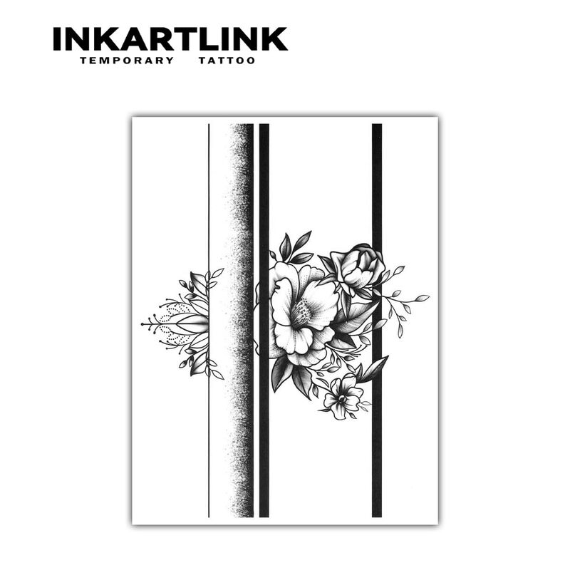 Tatuaje Temporal Inkartlink &ndash; 2 Hojas Con Aspec... image number null