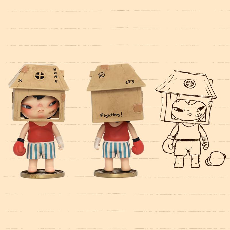 Figuras Blind Box Pop Mart Hirono The Other One... image number null