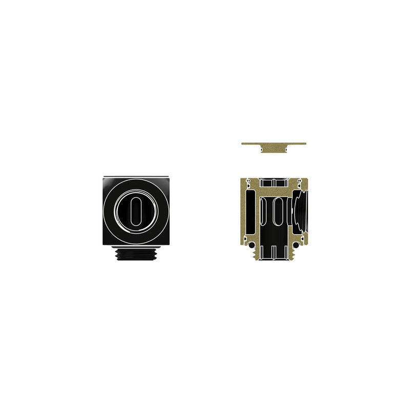 Thermal Grizzly Deltamate Adaptador 90&deg; Negro image number null