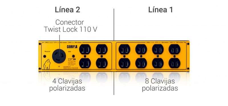 Gorila 10k2 Plus Acondicionador De Poder 12 Cla... image number null