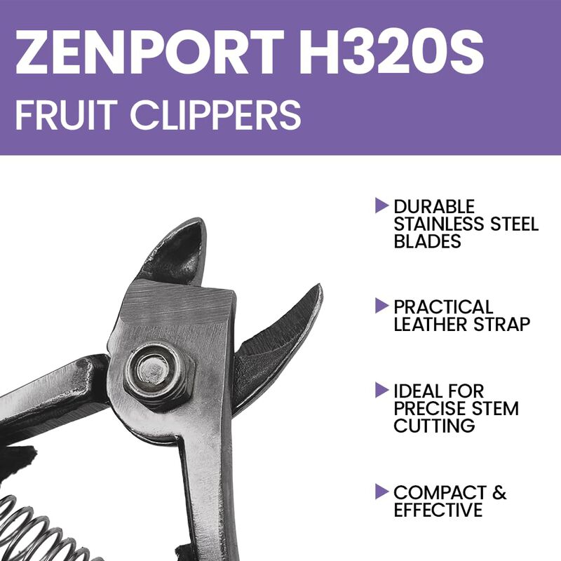 Cortafrutas Zenport 11 cm Azul Acero Inoxidable image number null