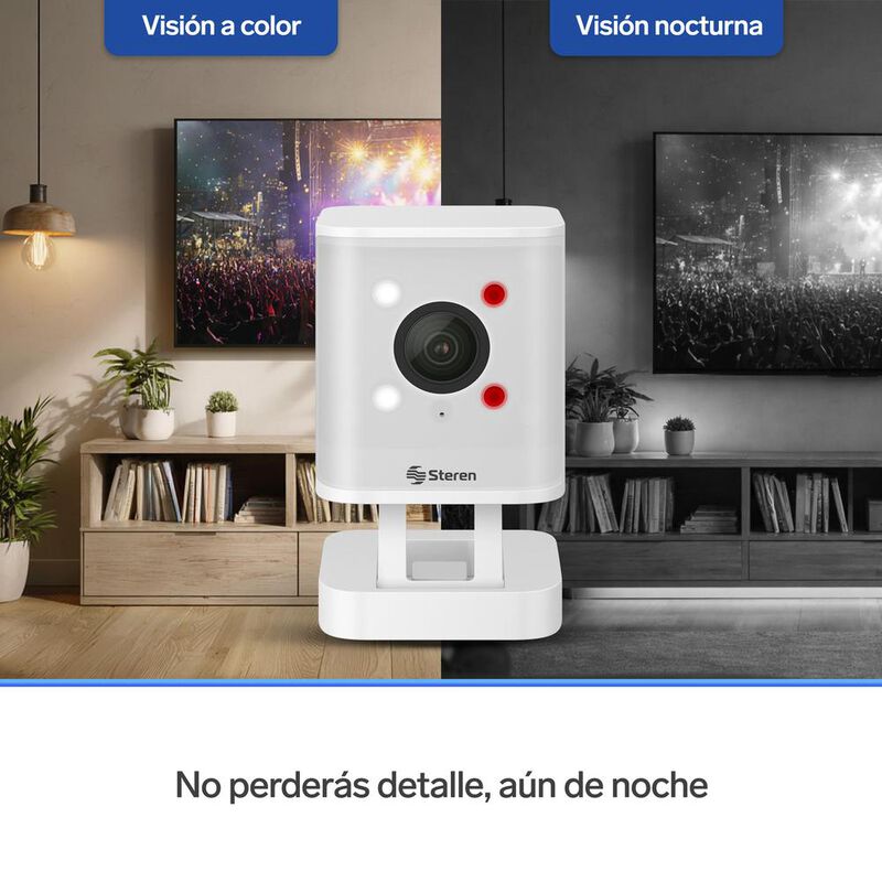 Minic&aacute;mara De Seguridad Wi-fi 6, 4 Mpx Fija, Do... image number null