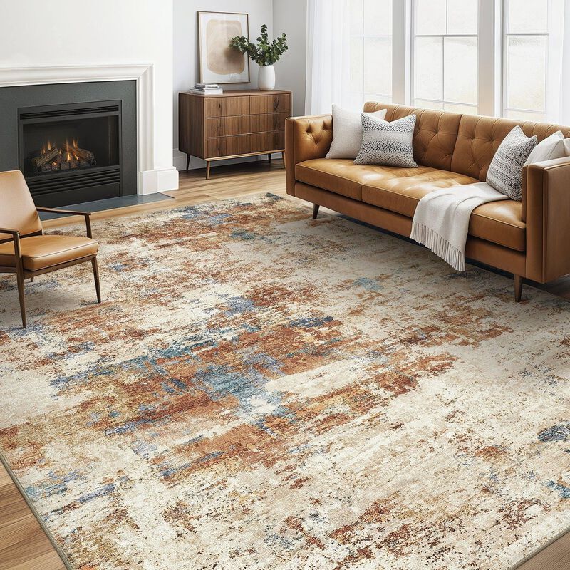 Alfombra Loongrug 152x229 Cm Lavable Abstracta ... image number null