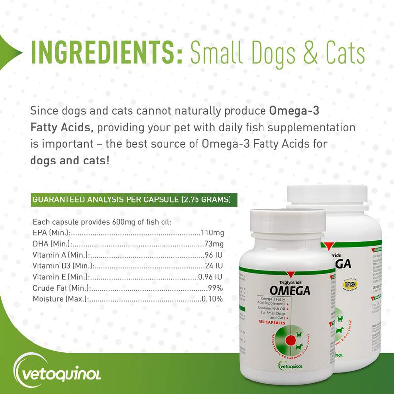 Suplemento De Triglic&eacute;ridos Omega 3 De Vetoquin... image number null
