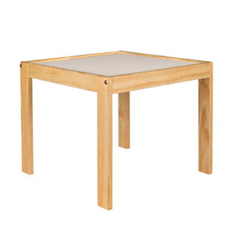 Mesa Infantil de Madera Estilo N&oacute;rdico-Gris Cla... image number null