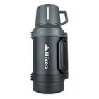 Termo Acero Inoxidable Uso Rudo Extragrande 12 Horas Caliente 24 Fr&iacute;o, Hikeo, Negro, 83938
