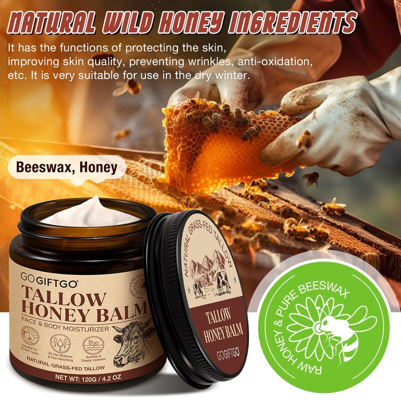 Crema Hidratante Asusxcli Beef Tallow & Honey B... image number null
