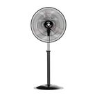 Ventilador De Pedestal Mytek 3367 24" Met&aacute;lico 3 Vel Alb