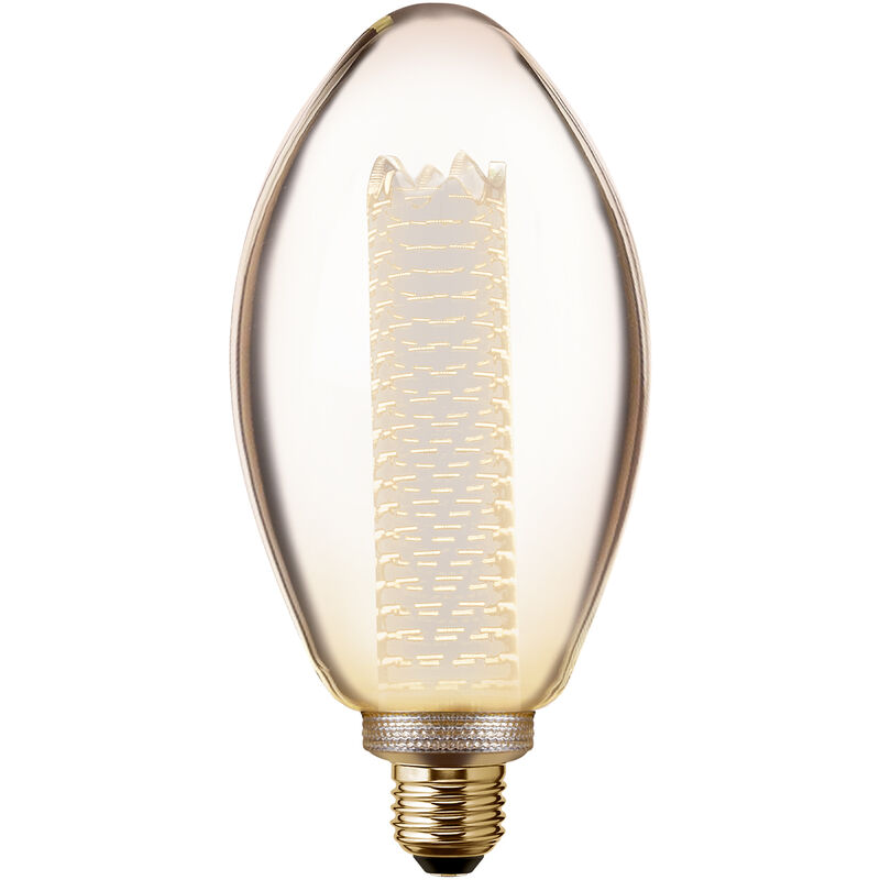 Pack de 6 focos LED Vintage Aksi 4W Vela Tornad... image number null