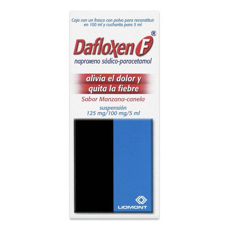 Dafloxen F Manzana Canela 100 ML Suspensi&oacute;n Fra... image number null