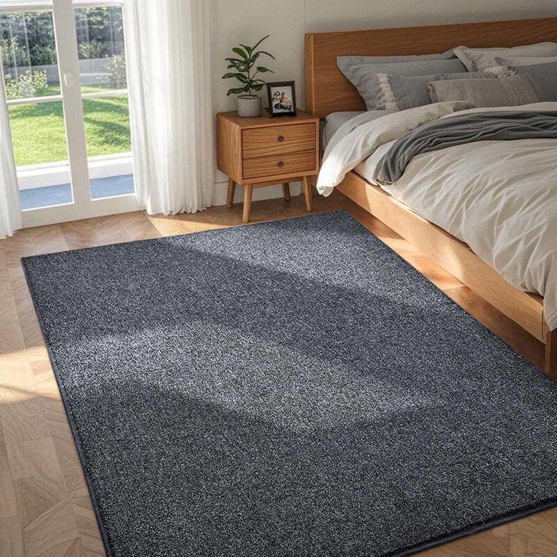 Alfombra De &Aacute;rea Finr&egrave;c Home 183 &times; 122 cm Gris ... image number null