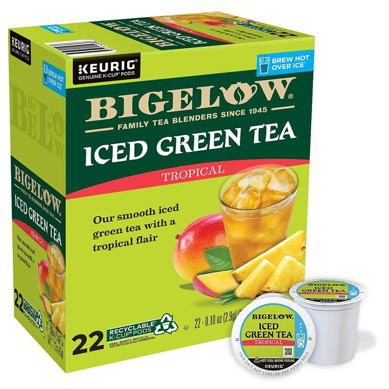 C&aacute;psulas K-cup De T&eacute; Verde Tropical Bigelow &ndash; 2... image number null