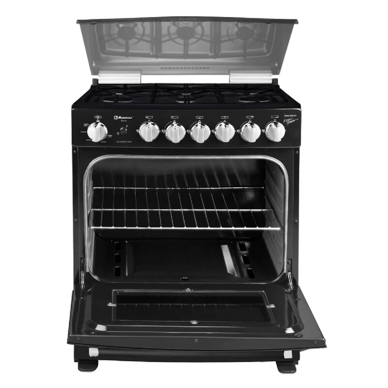 Estufa Koblenz EK-501FNM Roma 6 Quemadores Negr... image number null