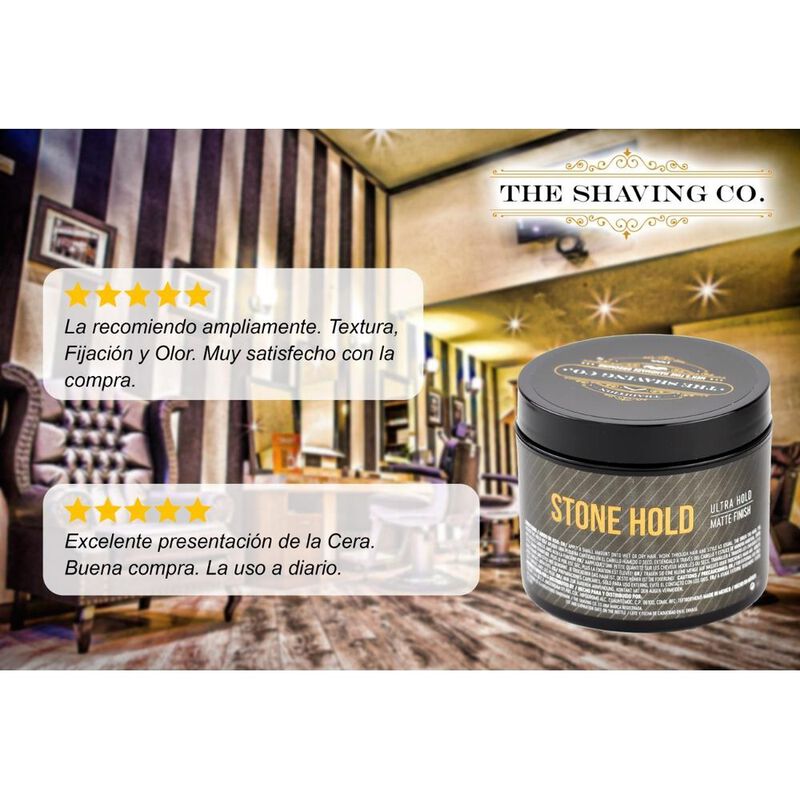 Kit X2 Pomada Cabello The Shaving Co Stone Ultr... image number null