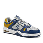 Charly Tenis Urbano para Hombre Marino Gris Amarillo Importado
