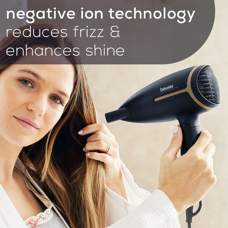 Secador De Pelo Beurer Hc25 Ionic 1600 W Anti F... image number null