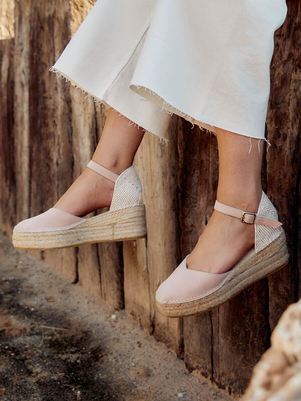 Jara Plataforma Ante Rosa Claro image number null