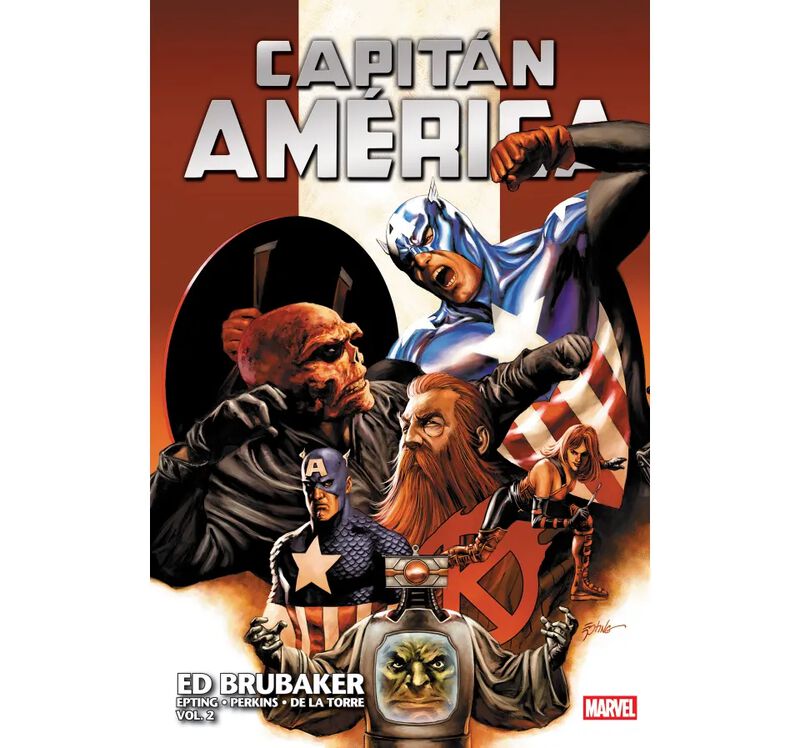 Capit&aacute;n Am&eacute;rica de Ed Brubacker Vol.02 image number null