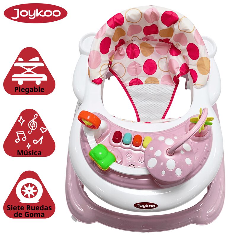 Andadera para Beb&eacute; Hongo Musical Juguetes Inter... image number null