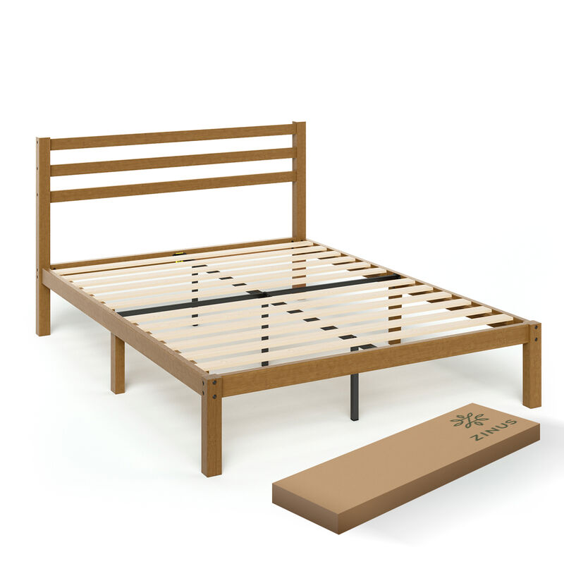 Zinus | Leah | Base De Cama Individual De Bamb&uacute;... image number null