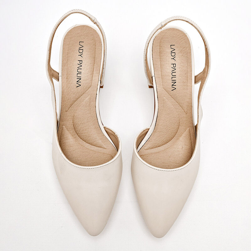 Lady Paulina Zapatilla Para Mujer Latte Cod 136... image number null