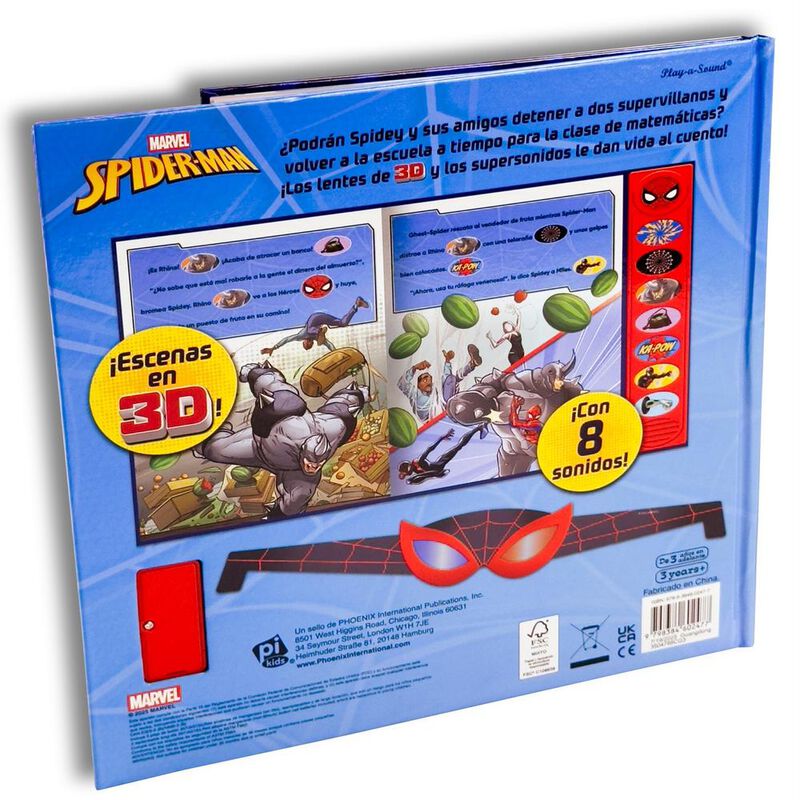 Marvel: Spider-man - Un Rescate Veloz - Libro 3... image number null