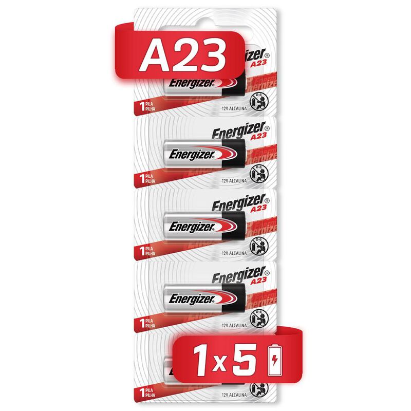 Pila Energizer A23 Alcalina Tira 5 Unidades image number null