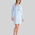 Camis&oacute;n con Estampado de Florecitas Azules Celeste