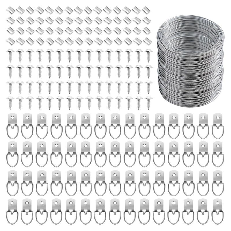 Colgadores Para Cuadros Zruosiniy Kit De 181 Pi... image number null