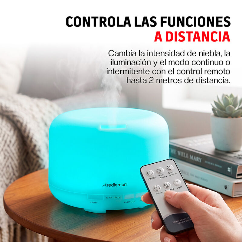 Humidificador Difusor de Aceites Esenciales 500... image number null