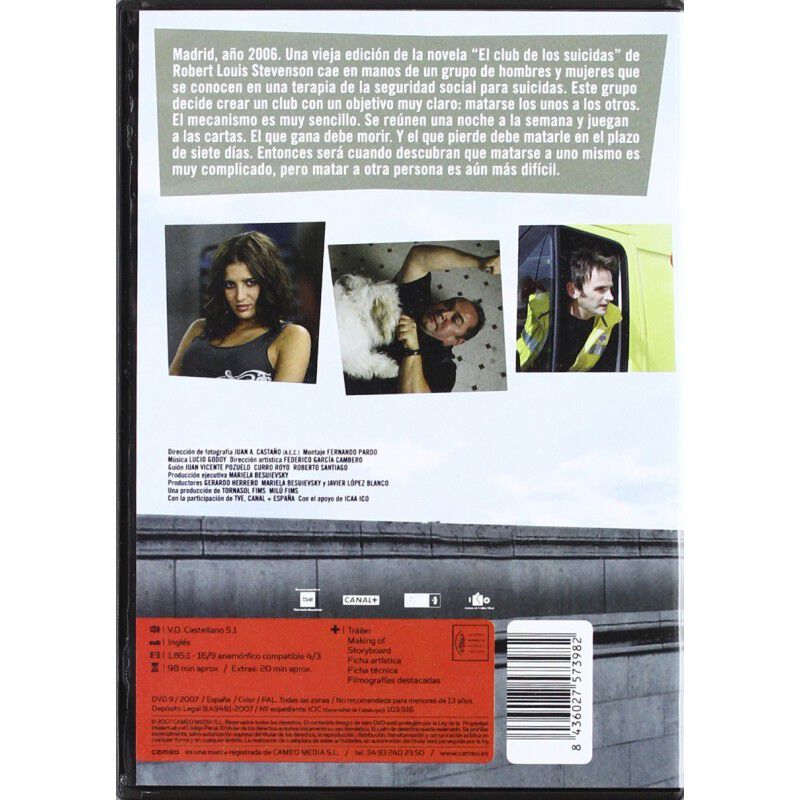 El Club De Los Suicidas [DVD] image number null
